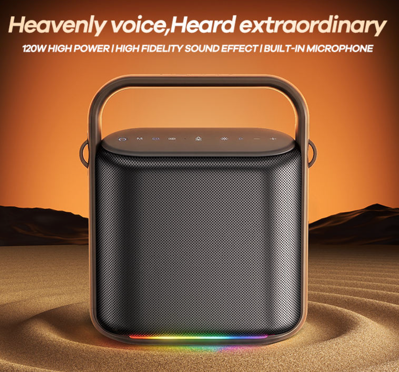 120W Hi-Fi Bluetooth Speaker