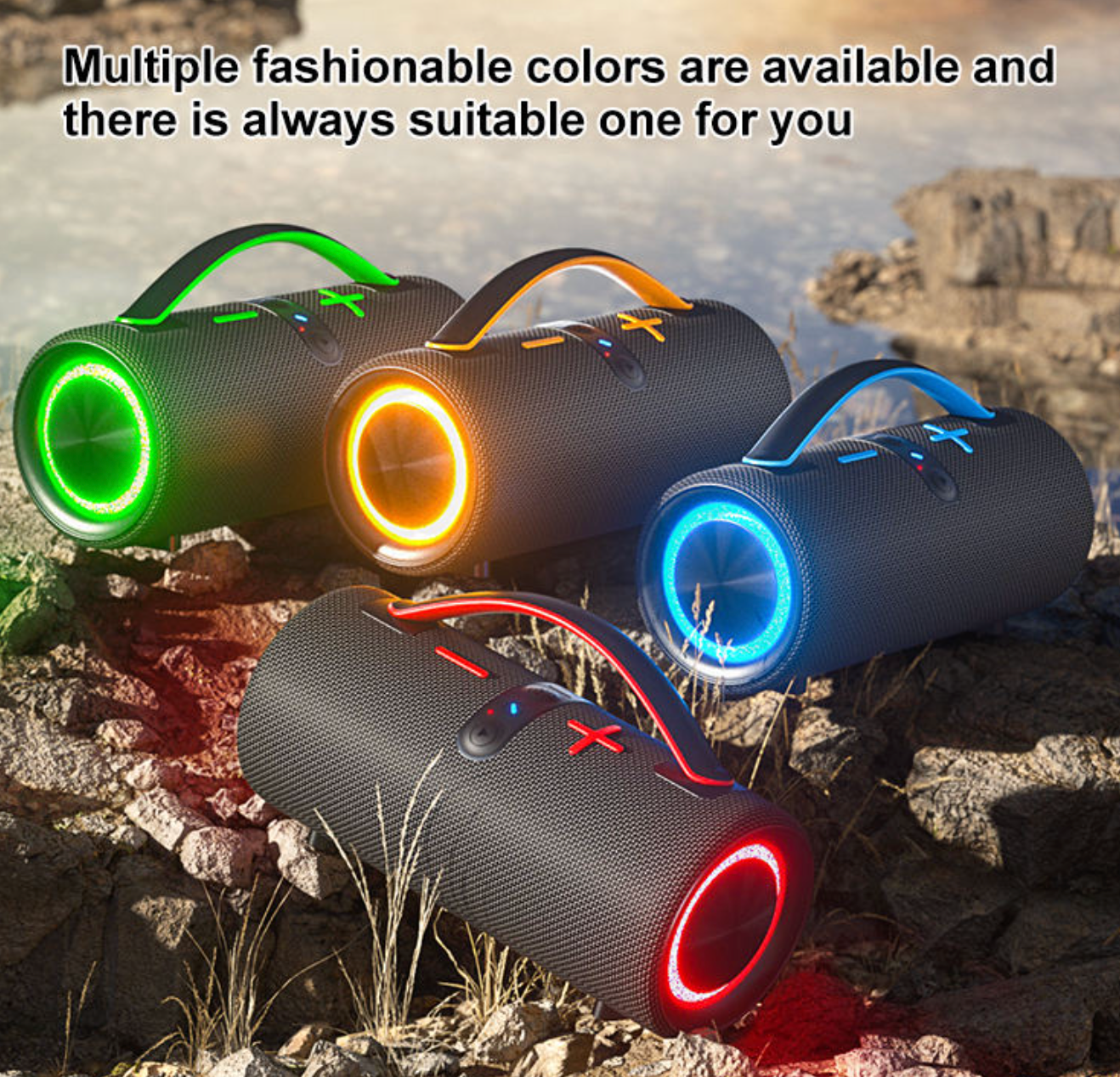 Big Power Outdoor Waterproof Bluetooth Party Speaker
